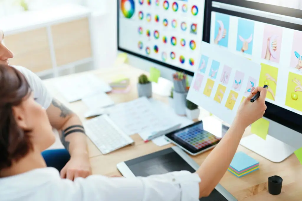 Individuelles Webdesign und visuelle Gestaltung
